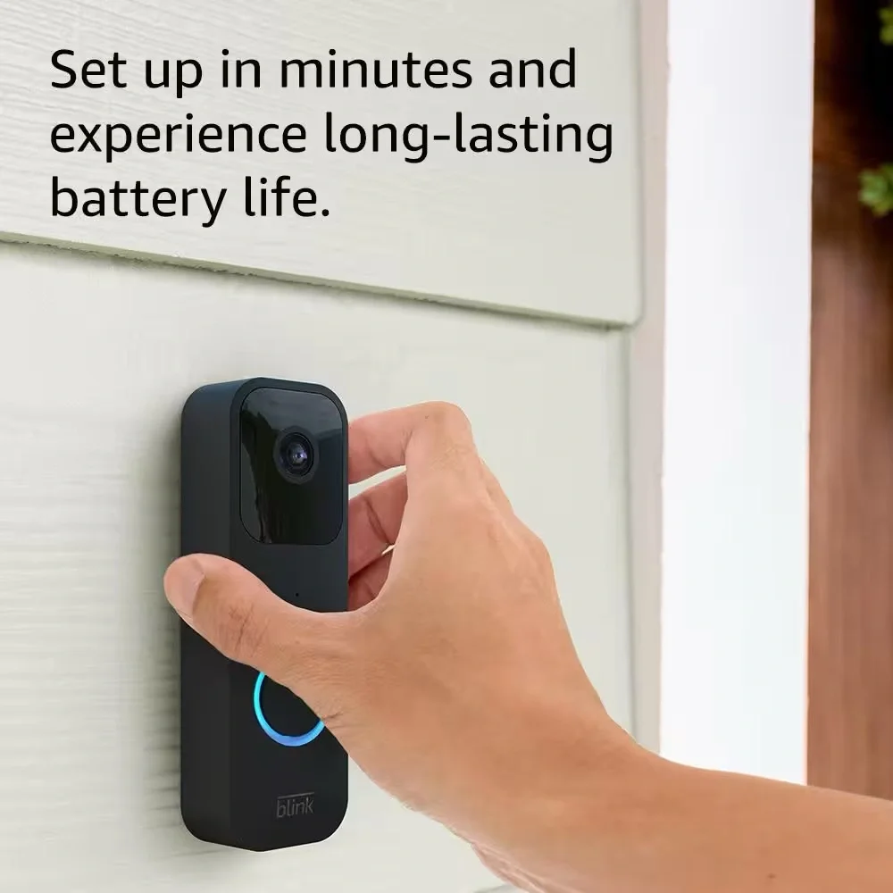 ✨ Blink Video Doorbell – Black | BRAND NEW | NWT ✨